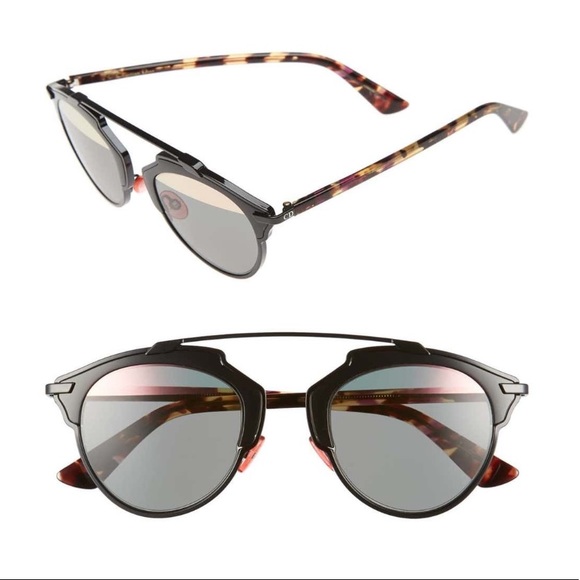 NEW • Dior • So Real Brow Bar Sunglasses Tortoise - Picture 2 of 7
